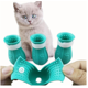 thumbnail image 1 of Cubierta de pie de gato, cubierta de silicona antiarañazos y mordeduras, zapatos de gato antiarañazos, cubierta de pata de baño para mascotas, suministros para gatos TUNC Sencillez, 1 of 4