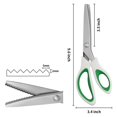 thumbnail image 2 of Tijeras Pinking Shears Fri4Free, 9 cm, en zigzag, para manualidades, 2 of 7