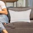 thumbnail image 1 of HEANUJJ Body Pillow Inflatable Pillow Inserts White PVC Adjustable Height Home Use 1 PCS, 1 of 8
