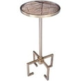 thumbnail image 1 of Butler Specialty Table d'Appoint en Métal et Marbre Doré, 1 of 10