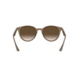 thumbnail image 5 of Ray-Ban Sunglasses with Non-Polarized Lens and Sun Protection, Brown Gradient/Opal Beige, Size 53, 5 of 7