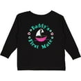 thumbnail image 3 of Inktastic Daddys First Mate (girl) Girls Long Sleeve Toddler T-Shirt, 3 of 5