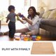 thumbnail image 3 of Tablero de escritura a mano de madera acanalado para niños, juguete educativo Montessori para niños en edad preescolar, aprende a escribir, regalo preescolar, 3 of 8