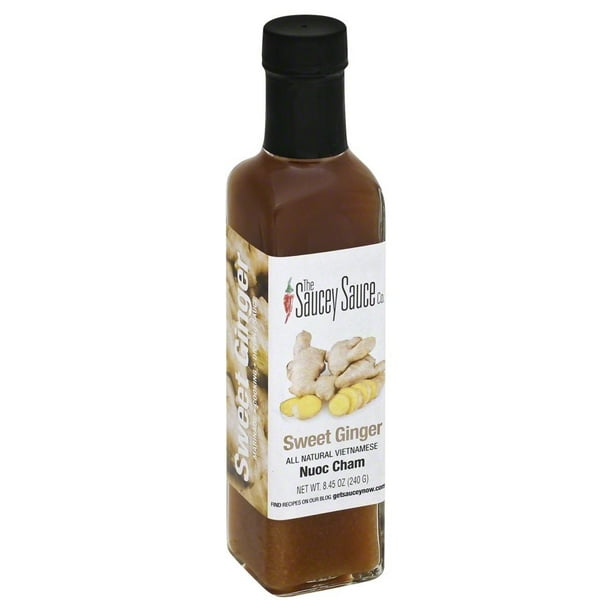 Saucey Sauce Sweet Ginger Sauce, 8.45 Oz