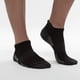 thumbnail image 5 of Calcetines deportivos Copper Fit No Show, unisex, negros, 3 pares, 5 of 6