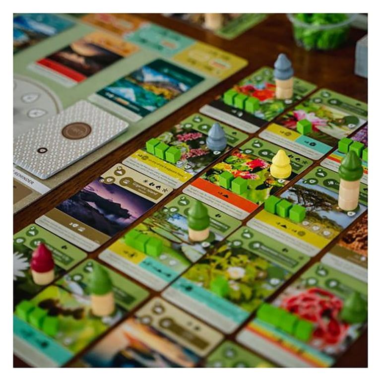 Inside Up Games Earth - The Board Game by Inside Up Games & Maxime Tardif,Ecosystem Building,Card Drafting & Action Selecting,for 1 to 5 Players,Play Solo-Multiplayer-Teams,45-90 Minute Playing Time Inside Up Games Earth - The Board Game by Inside Up Games & Maxime Tardif,Ecosystem Building,Card Drafting & Action Selecting,for 1 to 5 Players,Play Solo-Multiplayer-Teams,45-90 Minute Playing Time