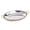 Rose Gold, variant on Oval Spanish Paella Pan Stainless Steel ,Cooking Skillet Cookware With Dual Handle Seafood Lobster Plate For Home Kitchen
