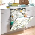 thumbnail image 2 of Yayeee Magnetic Dishwasher Cover for The Front Decoration Home Kitchen Machine Sticker Protector, Watercolor Forest Animals, 2 of 6