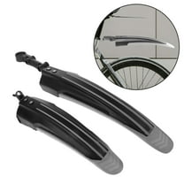 Worgeous  Accessories Bike Tire Mud Guards Front Rear Mudguards Black
