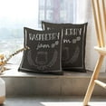 thumbnail image 6 of LALILO Throw Pillow Covers Chalkboard With Cartoon Jar Natural Jam Cushion Cover 18" x 18", 2967 Pack, 6 of 6