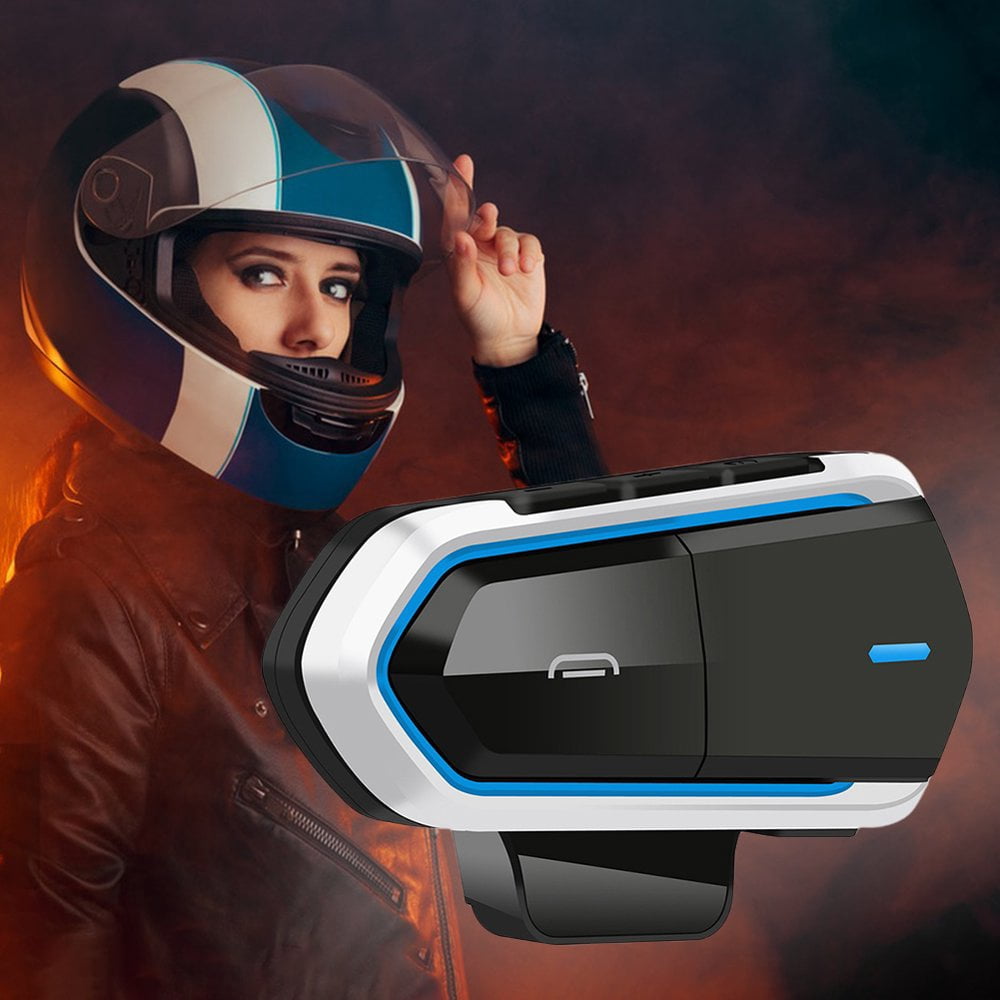 Motorcycle Helmet Headset Bluetooth-compatible Music Helmet