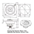 thumbnail image 3 of RV City Water Inlet with Quick Connector, RV Wall Mount Water Inlet, Pressure Regulated City Water Entry RV Water Fill Inlet Replacement for Trailer Camper Boat, 3 of 7