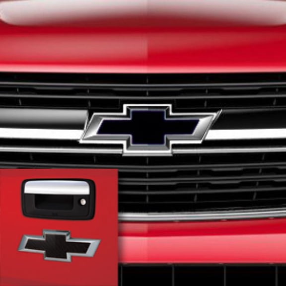 Genuine OE GM Exterior Trim, Bow-Tie Emblems, Black 84261878