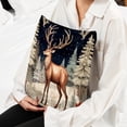 thumbnail image 6 of Elk Deer Covers - Set of 2 Throw Pillow Covers with Unique Patterns for Living Room Decor - Available in 16x16, 18x18, and 20x20 Inches Throw Pillows for All Occasions, 6 of 6