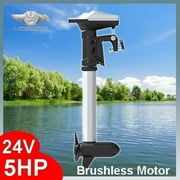 Haswing Freshwater and Saltwater Hand Steer 160 lb Thrust Electric Transom Mount Trolling Motor