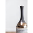 thumbnail image 5 of A&B Home Bottle Neck Vase with Modern Texture - Black, Copper Finish, 5 of 10