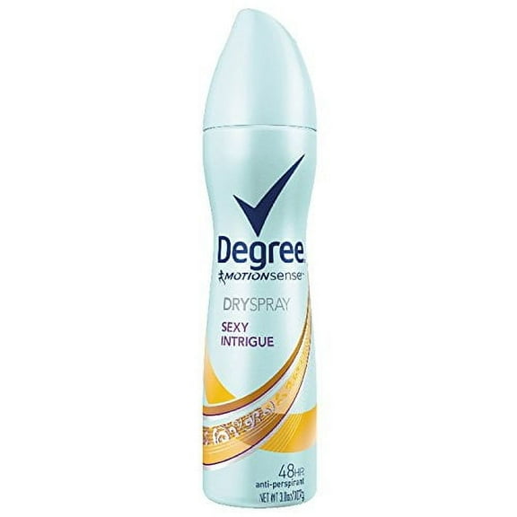 Degree Motion Sense Anti-Per spirant Dry Spray, Intrigue, 3.8 oz