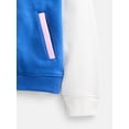thumbnail image 3 of Wonder Nation Little Girls Bomber Jacket, Sizes 4-10, 3 of 3