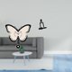 thumbnail image 2 of Reloj De Pared Acrílico Con Forma De Mariposa, Escultura Que No Hace Tictac, Figura Decorativa Para Oficina, Comedor, Habitación Infantil, Dormitorio De Granja, Estantería, Armario., 2 of 8
