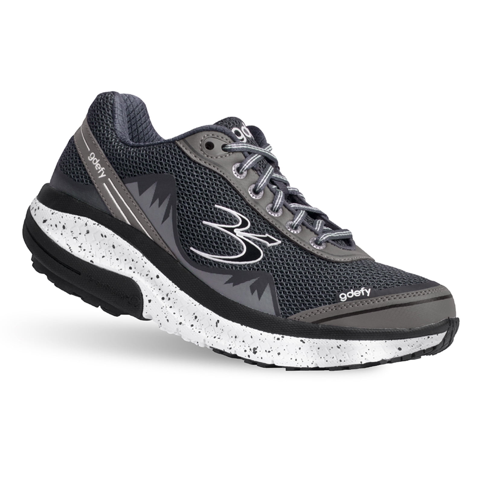 Gravity Defyer Men's G-Defy Mighty Walk Athletic Running Sneakers (Grey,   Wide US Men) 