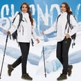 thumbnail image 6 of YUCOLEN Women's Waterproof Fleece Lined Snow Ski Pants Winter Warm Softshell Insulated Outdoor Hiking Pants Black M, 6 of 6