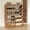 Rectangular-6 Tier, variant on Howcool 5-Tier Bamboo Shoe Rack, Tall Shoes Organizer, Freestanding Storage Shelf
