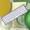 thumbnail image 2 of Kit de teclado mecánico inalámbrico Kit de teclado intercambiable en caliente de 3 modos para PC portátil, 2 of 9