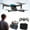 Black, variant on Drone with High-Definition Dual Camera, One Click Takeoff And Landing, Three Speed Adjustment, Remote Control Toys Gifts for Boys Girls