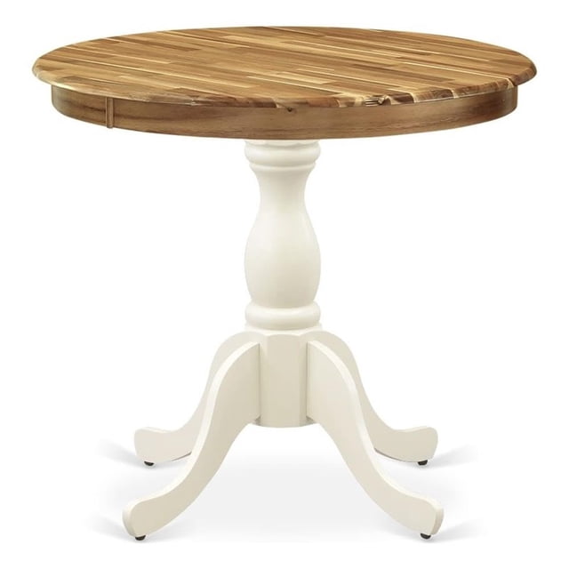 Mesa de cocina East West Furniture AST-NLW-TP antigua 91 cm