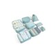 thumbnail image 5 of SZTXJ 8 Pack Luggage Organizer, Travel Organizer, Cosmetic Underwear Packing Cubes (Blue, 5 of 5