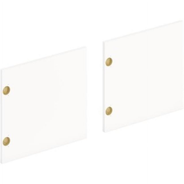 HON HONLDR66LMLP1 Portes Stratifiées Mod 66 Po, Blanc Simplement - Ensemble de 2