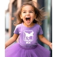 thumbnail image 2 of Three Rex Square T-Rex Dinosaur 3rd Birthday Shirts for Baby Toddler & Youth Boys & Girls Purple Shirt 3T, 2 of 5
