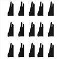 thumbnail image 1 of Paquete de 15 Guantes de Artista para Tableta Guante de Dibujo Digital Guante de Rechazo de Palma Gruesa con Dos Dedos para Almohadilla Gráfica (M), 1 of 8