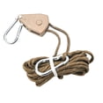 thumbnail image 4 of Colgador de cuerda de trinquete Zulema para acampar toldo ligero resistente 4m caqui, 4 of 8