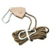 thumbnail image 4 of Colgador de cuerda de trinquete para acampar, cuerda de cordón, cuerda ligera a prueba de viento para tienda de campaña, con mosquetón de bloqueo para 4m caqui, 4 of 8