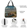 thumbnail image 4 of Vsdgher Deserted Classic Car Landscape Lunch Bag, Lunch Box for Women Adult Men, Lunch Tote Insulated Cooler Lunch Container for Work/Office/Picnic/Travel, 4 of 8