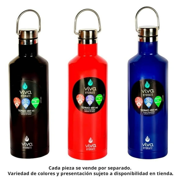Termo Viva Hydrate 450 ml Varios Colores 1 Pieza