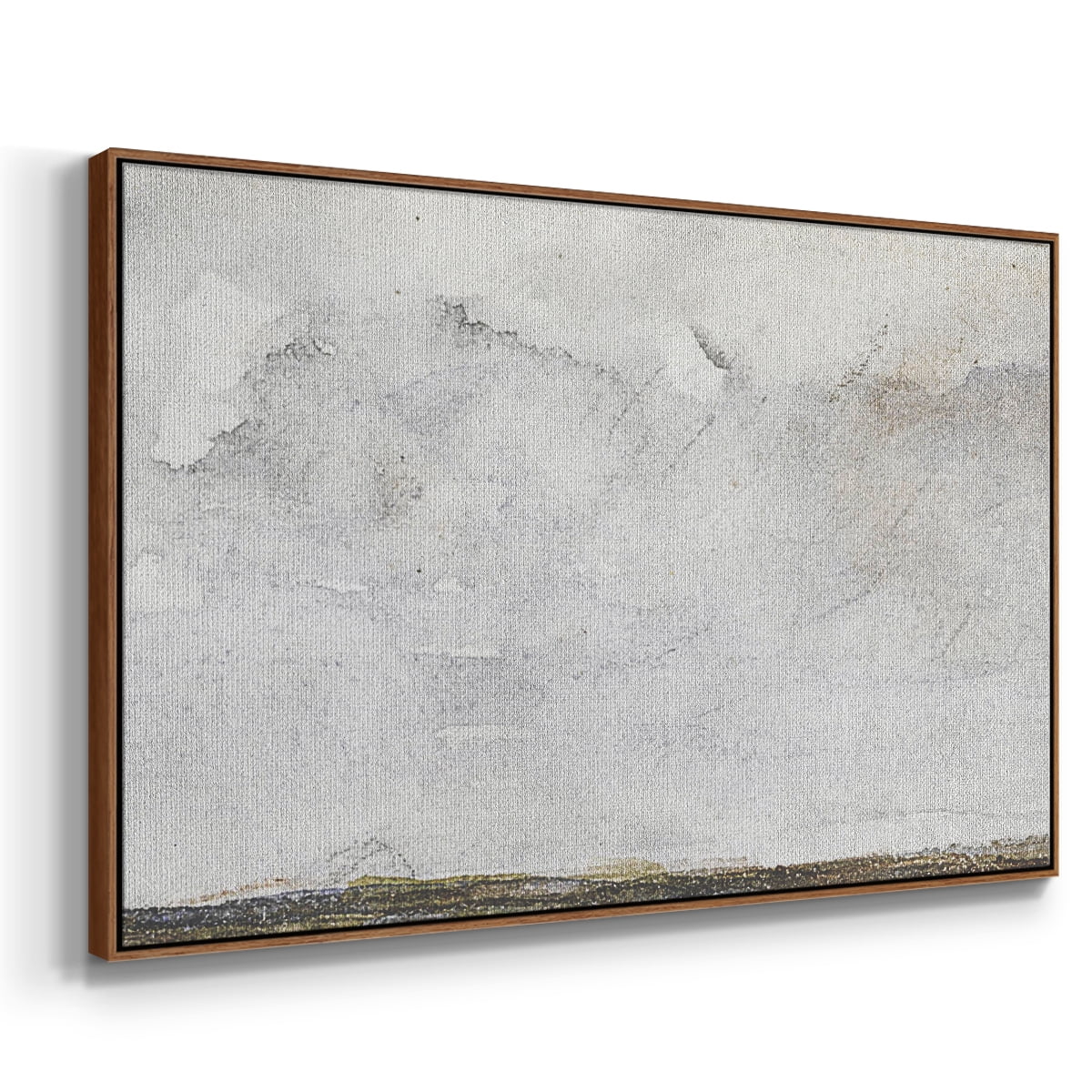 Vintage Landscape-CCCXXXVI By Wexford Home Framed in Walnut Wood Gallery Wrapped Canvas 27 in. x 41 in.