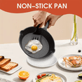 thumbnail image 5 of Skillet Set - Pre-Seasoned 3-Piece Cast Iron Cookware Set 6.5, 8, 10.5 Inches by Old Mountain for Versatile Cooking, 5 of 7