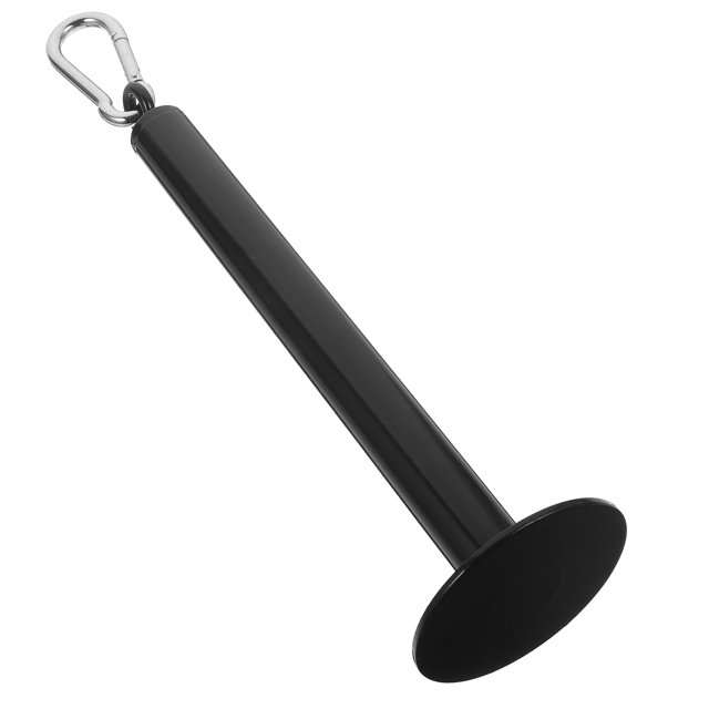 HEATSHAKING Fitness Loading Pin Black Steel Barbell Plate Holder for Home Gym Equipment