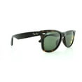 thumbnail image 4 of Ray Ban RB 2140-F 902 Wayfarer - Tortoise/Crystal Green by Ray Ban for Unisex - 52-22-150 mm Sunglasses, 4 of 7