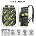 thumbnail image 2 of Lemon Lover's Insulated Cooler Backpack - 20L Large Capacity, 3-Layer Insulation for Hot/Cold Retention - Stylish & Functional for Everyday Use, 2 of 6