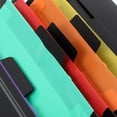 thumbnail image 2 of Organizador de archivos colgante de 6 bolsillos, portátil, estilo acordeón, para documentos, montado en la pared, para oficina, aula y hogar, para colgar sobre la puerta, color negro., 2 of 6
