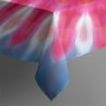 thumbnail image 3 of Colorful Tie Dye Mandala Pattern Rectangle Tablecloth 60"x84",Waterproof Polyester Rectangle Table Cloth, Wipeable Spillproof Polyester Tablecloth for Dining, Camping, Indoor and Outdoor, 3 of 5