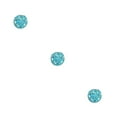 thumbnail image 4 of QualitChoice Boucles d'Oreilles Clou Surface Lisse Perles en Résine Multicolore Fournitures pour Femmes Accessoires de Bijoux Kit de Pendentifs Clous Perles Cristal Type 12 3ensemble, 4 of 6