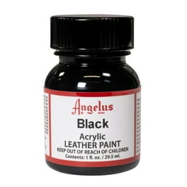 Angelus Acrylic Leather Paint White 4 oz Ideal for Restoring Boots Jackets Walmart