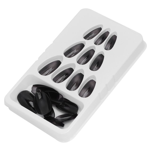 QIILU Fashionable Fake Nail,24pcs False Nail Art Tips Set Exquisite Detachable Full Cover Press On Fake Nails,Press On False Nail Tips