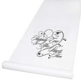 thumbnail image 2 of Hortense b Hewitt 30060 Happily Ever After Aisle Runner - White, 2 of 2