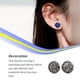 thumbnail image 4 of Minnieouse 1 par de pendientes de tuerca de acero inoxidable para mujer, regalos para novias y esposas, joyería decorativa, fiesta de celebración de Ropa, zapatos y accesorios Miscelánea tipo 6 Minnieouse AP011021-06, 4 of 6