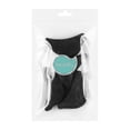 thumbnail image 5 of Healifty - 2 pares de tapones de esponja suave para los dedos del pie, relleno para zapatos unisex, para que los zapatos grandes se ajusten a una talla (negro), 5 of 5